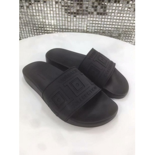 Versace Fashion Slippers For Men #500003 $48.00 USD, Wholesale Replica Versace Slippers