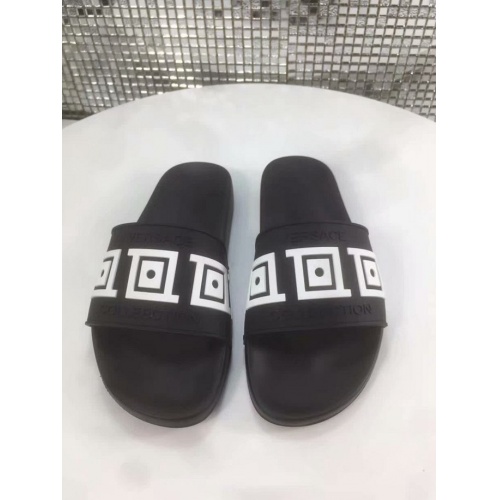 Replica Versace Fashion Slippers For Men #500004 $48.00 USD for Wholesale