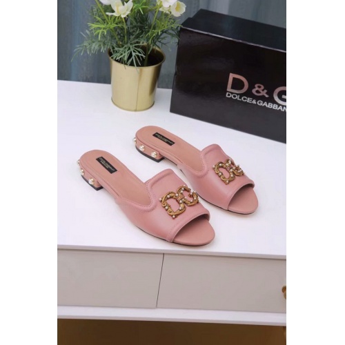 Dolce&Gabbana D&G Slippers For Women #500219
