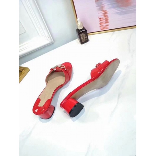 Replica Salvatore Ferragamo SF Slippers For Women #500233 $60.00 USD for Wholesale