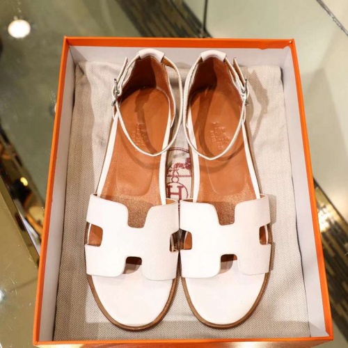Replica Hermes Fashion Sandal For Women #500239 $56.00 USD for Wholesale