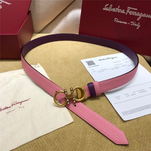 Replica Salvatore Ferragamo AAA Quality Belts For Women #500452 $62.00 USD for Wholesale