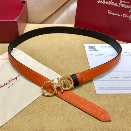 Replica Salvatore Ferragamo AAA Quality Belts For Women #500458 $62.00 USD for Wholesale