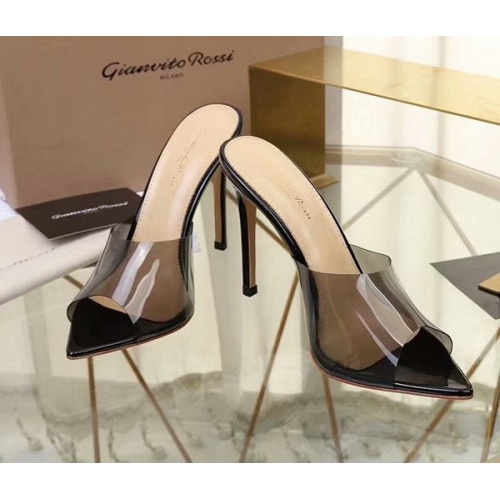 Replica Gianvito Rossi Fashion Slippers For Women #500948 $82.00 USD for Wholesale
