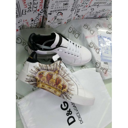 Replica Dolce&Gabbana D&G Shoes For Men #501358 $95.00 USD for Wholesale