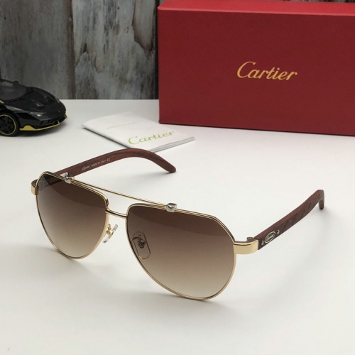 Cartier AAA Quality Sunglasses #501580 $54.00 USD, Wholesale Replica Cartier AAA Quality Sunglassess