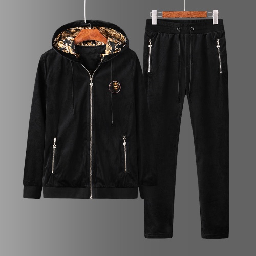 Versace Tracksuits Long Sleeved For Men #501655 $93.00 USD, Wholesale Replica Versace Tracksuits