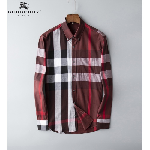 Burberry Shirts Long Sleeved For Men #502463