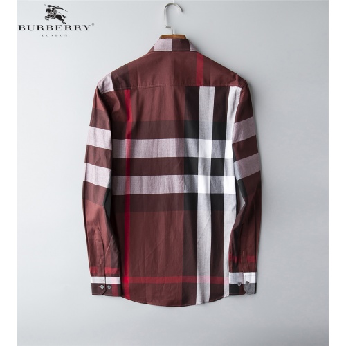 Replica Burberry Shirts Long Sleeved For Men #502463 $38.00 USD for Wholesale