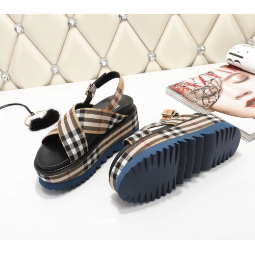 Replica Burberry Fashion Sandal For Women #502639 $75.00 USD for Wholesale