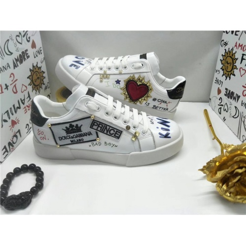 Replica Dolce & Gabbana D&G Casual Shoes For Men #503161 $92.00 USD for Wholesale
