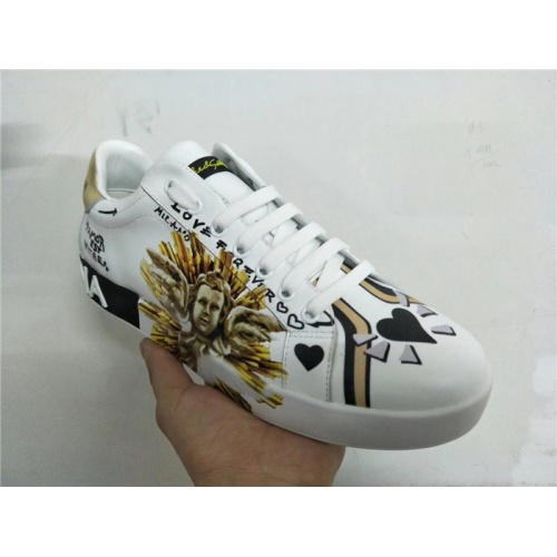 Replica Dolce & Gabbana D&G Casual Shoes For Men #503236 $90.00 USD for Wholesale