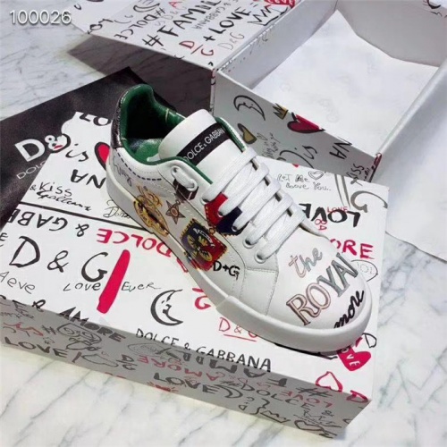 Replica Dolce & Gabbana D&G Casual Shoes For Men #503240 $85.00 USD for Wholesale