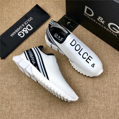 Replica Dolce & Gabbana D&G Casual Shoes For Men #505307 $76.00 USD for Wholesale