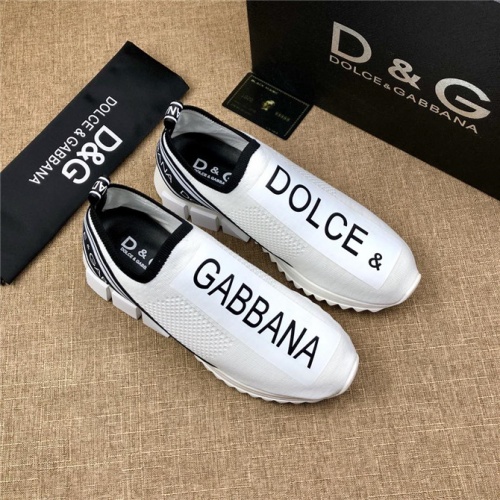 Replica Dolce & Gabbana D&G Casual Shoes For Men #505307 $76.00 USD for Wholesale
