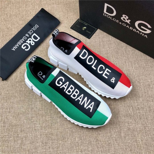 Replica Dolce & Gabbana D&G Casual Shoes For Women #505308 $76.00 USD for Wholesale
