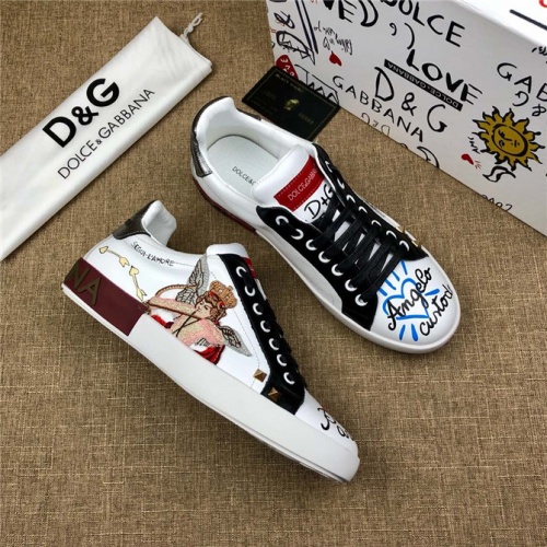 Replica Dolce & Gabbana D&G Casual Shoes For Men #505311 $82.00 USD for Wholesale
