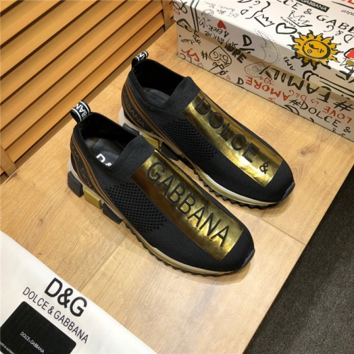 Dolce &amp; Gabbana D&amp;G Casual Shoes For Men #505341 $76.00 USD, Wholesale Replica Dolce &amp; Gabbana D&amp;G Casual Shoes