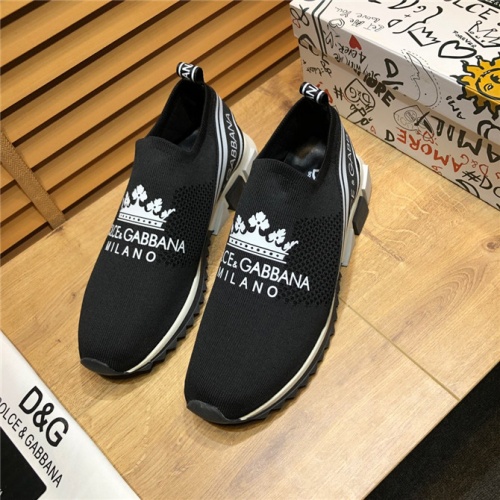 Replica Dolce & Gabbana D&G Casual Shoes For Men #505347 $76.00 USD for Wholesale