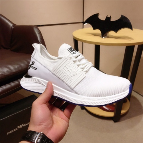 Replica Armani Casual Shoes For Men #505521 $76.00 USD for Wholesale