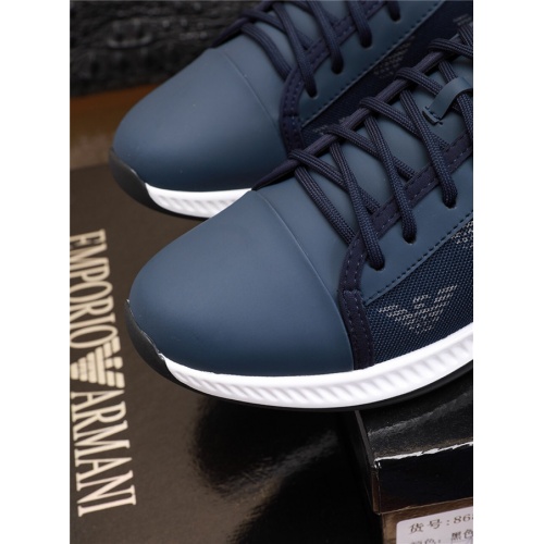 Replica Armani Casual Shoes For Men #505526 $76.00 USD for Wholesale