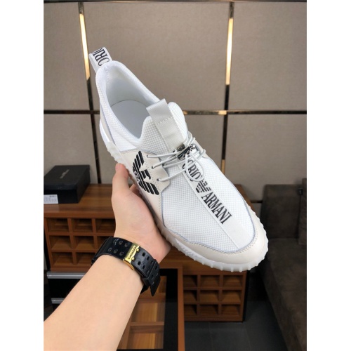 Replica Armani Casual Shoes For Men #505546 $80.00 USD for Wholesale