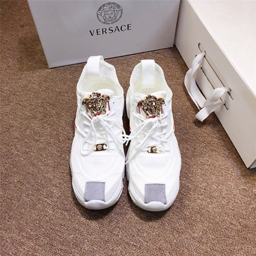 Replica Versace Casual Shoes For Men #505624 $80.00 USD for Wholesale