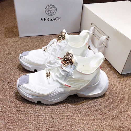 Replica Versace Casual Shoes For Men #505624 $80.00 USD for Wholesale