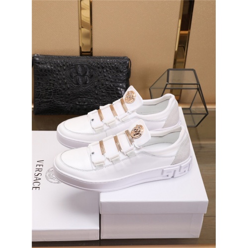 Replica Versace Casual Shoes For Men #505819 $80.00 USD for Wholesale