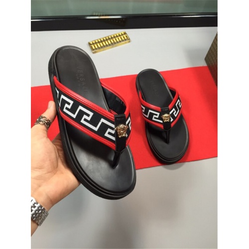 Versace Slippers For Men #505889 $48.00 USD, Wholesale Replica Versace Slippers