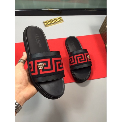 Versace Slippers For Men #505890 $48.00 USD, Wholesale Replica Versace Slippers
