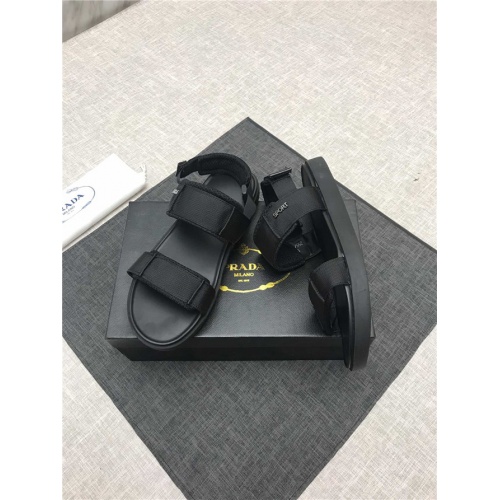 Prada Sandal For Men #506023 $48.00 USD, Wholesale Replica Prada Sandal