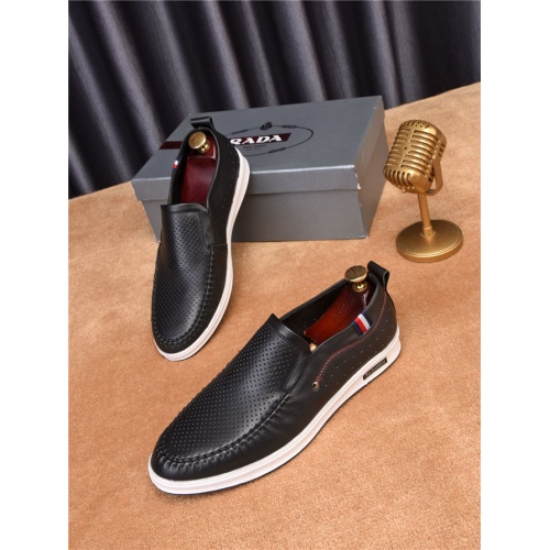 Replica Prada Casual Shoes For Men #506091 $76.00 USD for Wholesale