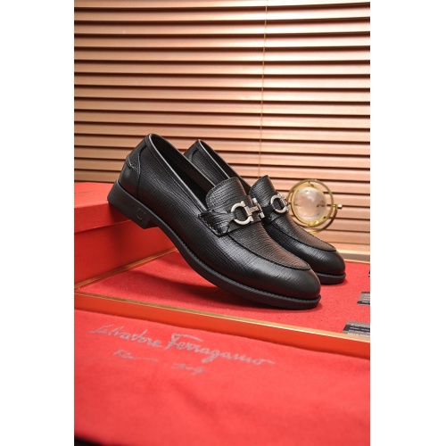 Replica Salvatore Ferragamo Flat Shoes For Men #506691 $92.00 USD for Wholesale