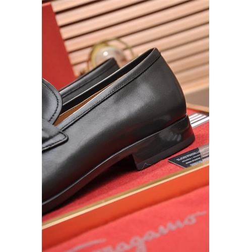 Replica Salvatore Ferragamo Flat Shoes For Men #506694 $92.00 USD for Wholesale