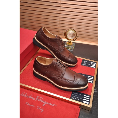 Salvatore Ferragamo Flat Shoes For Men #506695 $102.00 USD, Wholesale Replica Salvatore Ferragamo Flat Shoes