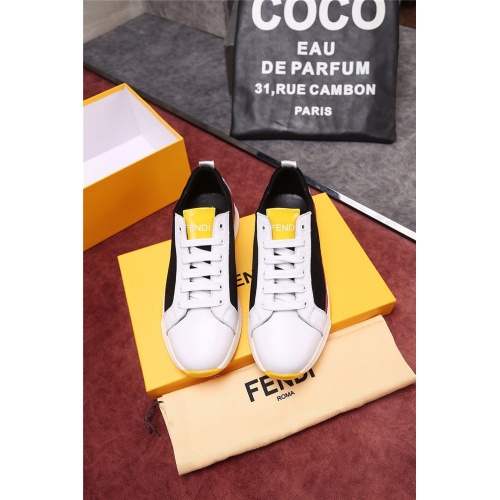 Replica Fendi Casual Shoes For Men #506698 $76.00 USD for Wholesale