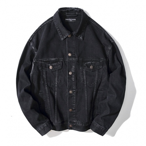Replica Balenciaga Jackets Long Sleeved For Men #507199 $80.00 USD for Wholesale