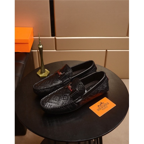 Hermes Leather Shoes For Men #507739 $68.00 USD, Wholesale Replica Hermes Leather Shoes
