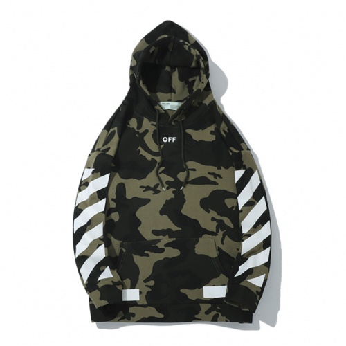 Replica Off-White Hoodies Long Sleeved For Men #507755 $50.00 USD for Wholesale