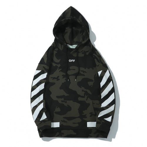 Replica Off-White Hoodies Long Sleeved For Men #507756 $50.00 USD for Wholesale