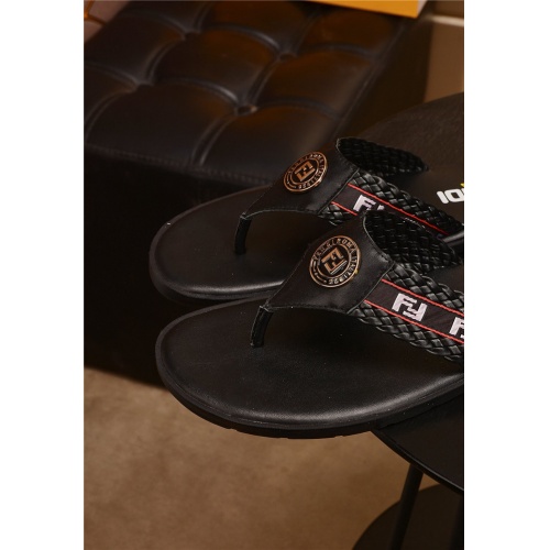 Replica Fendi Slippers For Men #507901 $42.00 USD for Wholesale