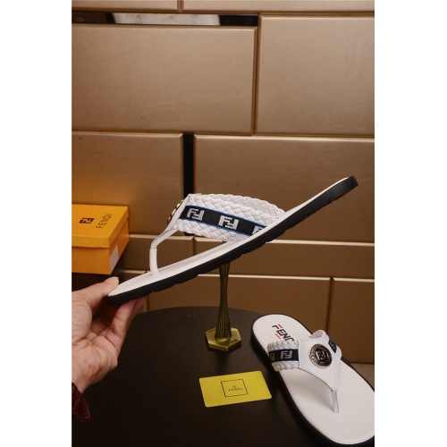 Replica Fendi Slippers For Men #507902 $42.00 USD for Wholesale