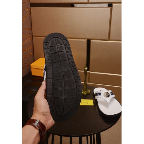 Replica Fendi Slippers For Men #507902 $42.00 USD for Wholesale