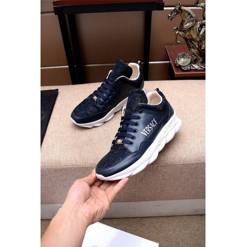 Replica Versace Casual Shoes For Men #508108 $80.00 USD for Wholesale