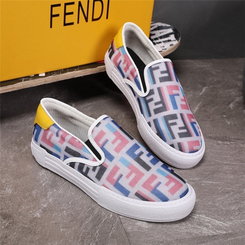 Fendi Casual Shoes For Men #508396 $80.00 USD, Wholesale Replica Fendi Casual Shoes