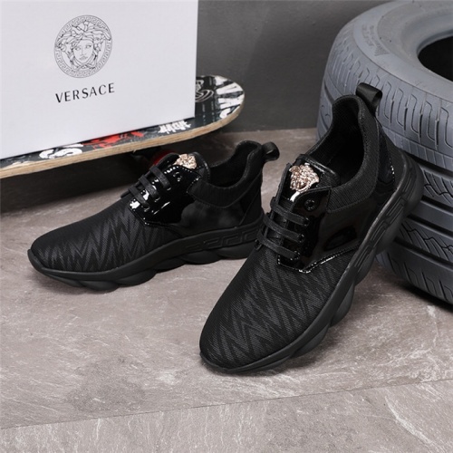 Replica Versace Casual Shoes For Men #508639 $82.00 USD for Wholesale
