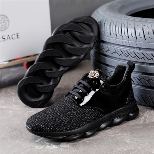 Replica Versace Casual Shoes For Men #508642 $82.00 USD for Wholesale