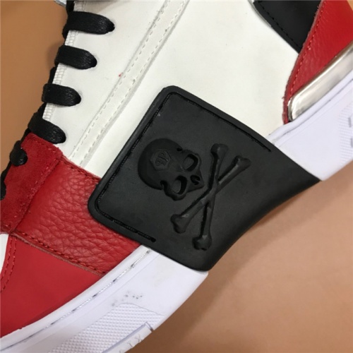 Replica Philipp Plein PP High Tops Shoes For Men #509517 $108.00 USD for Wholesale