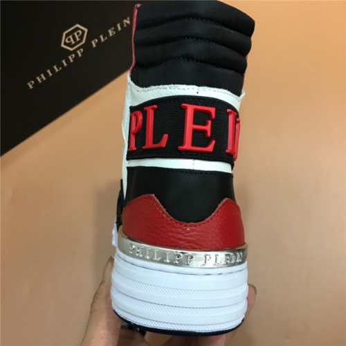 Replica Philipp Plein PP High Tops Shoes For Men #509517 $112.00 USD for Wholesale